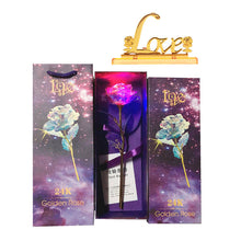 Afbeelding in Gallery-weergave laden, Kleurrijke Galaxy Rose met liefde
