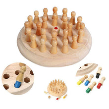 Afbeelding in Gallery-weergave laden, Houten Memory Match Stick Schaken
