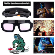 Afbeelding in Gallery-weergave laden, Automatisch donkerkleurende lasbril
