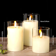 Afbeelding in Gallery-weergave laden, 🕯️Realistisch LED-licht van 3D-glas
