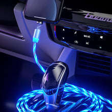Afbeelding in Gallery-weergave laden, LED Magnetische 3 in 1 USB-oplaadkabel
