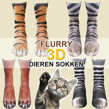 Afbeelding in Gallery-weergave laden, Flurry 3D Dieren poot sokken-[EEN MAAT PAST ALLEMAAL]
