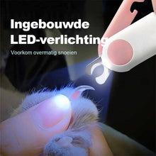Afbeelding in Gallery-weergave laden, LED nagelknipper voor huisdieren
