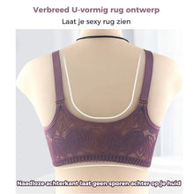 Afbeelding in Gallery-weergave laden, Dames bh met ritssluiting aan de voorkant plus maat bh
