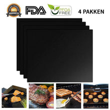 Afbeelding in Gallery-weergave laden, Bakmatten voor BBQ's met antiaanbaklaag
