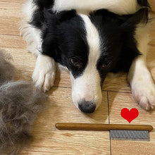 Afbeelding in Gallery-weergave laden, Pet Knot Comb met houten handvat
