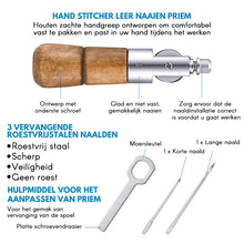 Afbeelding in Gallery-weergave laden, Leathercraft Naaisteken Priem Naaldgereedschap
