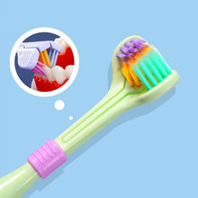 Afbeelding in Gallery-weergave laden, V-shaped Three-sided Toothbrush
