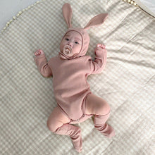 Afbeelding in Gallery-weergave laden, Bunny oren babybody met lange mouwen
