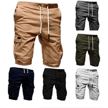 Afbeelding in Gallery-weergave laden, Losse shorts voor heren met grote zakken
