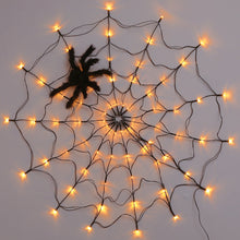 Afbeelding in Gallery-weergave laden, Halloween decoratieve verlichting Spinneweb LED-verlichting
