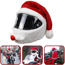 Afbeelding in Gallery-weergave laden, Santa Claus Motorfiets Helm Beschermer
