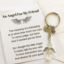 Afbeelding in Gallery-weergave laden, Beschermengel sleutelhanger - beste vriend cadeau
