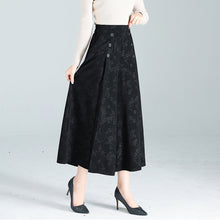 Afbeelding in Gallery-weergave laden, Broek met wijde pijpen en hoge taille
