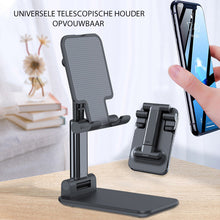 Afbeelding in Gallery-weergave laden, Foldable Desktop Phone Tablet Stand Mobile Desk Holder

