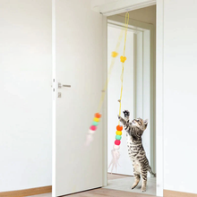 Afbeelding in Gallery-weergave laden, Hangend stuiterend katten speelgoed
