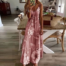 Afbeelding in Gallery-weergave laden, Maxi-jurk met bohemien mouwen en bloemenprint
