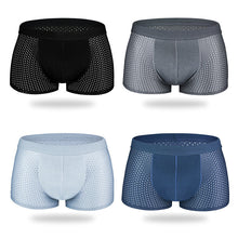 Afbeelding in Gallery-weergave laden, Ademende Ice Silk Boxer voor heren
