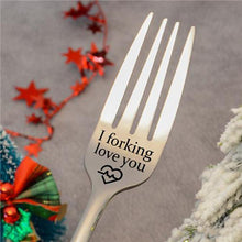 Afbeelding in Gallery-weergave laden, Gegraveerde vork geschenk
