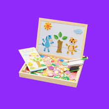 Afbeelding in Gallery-weergave laden, Magnetische Dieren Puzzel Tekentafel
