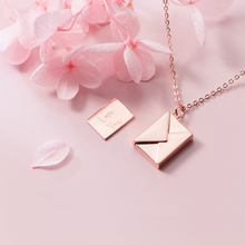 Afbeelding in Gallery-weergave laden, Metal Envelope Necklace
