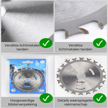 Afbeelding in Gallery-weergave laden, Dubbelzijdig Hard Metalen Snijblad voor Hout Bewerking
