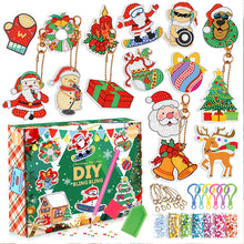 Afbeelding in Gallery-weergave laden, Kerst diamant schilderij sticker kit
