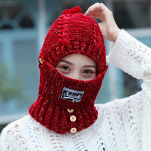 Afbeelding in Gallery-weergave laden, 🧣Winddichte warme muts met sjaal
