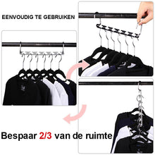 Afbeelding in Gallery-weergave laden, Hirundo Magic Kleding RVS Hangers
