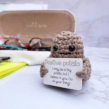 Afbeelding in Gallery-weergave laden, Voorverkoop：Grappige kado Gebreide Positieve Aardappel
