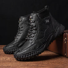 Afbeelding in Gallery-weergave laden, Mannen Retro niet Slip casual enkellaarsjes
