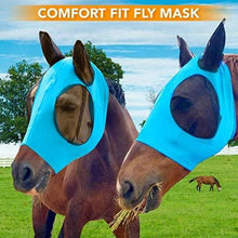 Afbeelding in Gallery-weergave laden, Anti-vliegen mesh paardenmasker
