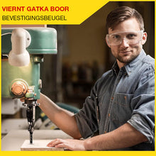Afbeelding in Gallery-weergave laden, Houtbewerking Vierkant Gat Boren Adapter Beugel
