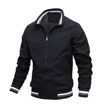 Afbeelding in Gallery-weergave laden, Casual jack voor heren in effen kleur
