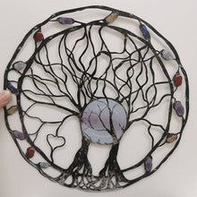 Afbeelding in Gallery-weergave laden, Circle of Life metalen boom wanddecoratie
