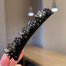 Afbeelding in Gallery-weergave laden, Strass Bloem Haarspeld
