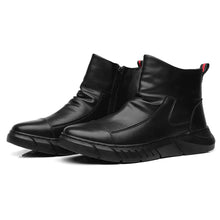 Afbeelding in Gallery-weergave laden, High-top leren Martin-laarzen in Britse stijl voor heren
