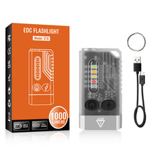 Afbeelding in Gallery-weergave laden, Kleine krachtige EDC-zaklamp met rood UV-blauw licht
