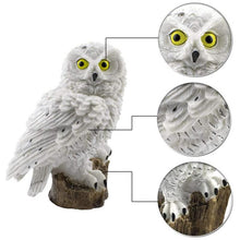 Afbeelding in Gallery-weergave laden, Solar uil vormige lichten outdoor tuin licht
