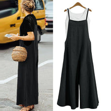 Afbeelding in Gallery-weergave laden, Zomer Casual Losse Solid Tank-jumpsuit voor dames
