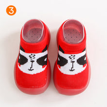 Afbeelding in Gallery-weergave laden, Antislip babyslofjes met dierenpatroon
