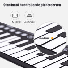 Afbeelding in Gallery-weergave laden, Oprolbare digitale piano
