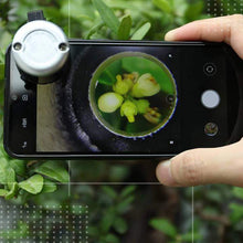 Afbeelding in Gallery-weergave laden, LED mobiele telefoon microscoop
