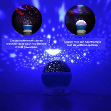 Afbeelding in Gallery-weergave laden, Galaxy Sterren Licht Projector
