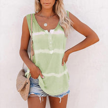 Afbeelding in Gallery-weergave laden, Casual tanktop met tie-dye knopen
