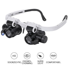 Afbeelding in Gallery-weergave laden, LED-bril Vergrootglas
