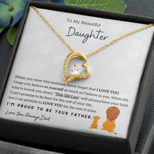 Afbeelding in Gallery-weergave laden, Aan mijn mooie dochter ketting
