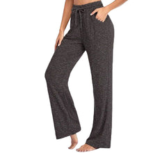 Afbeelding in Gallery-weergave laden, Casual broek met wijde pijpen

