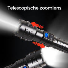 Afbeelding in Gallery-weergave laden, Oplaadbare tactische laserzaklamp met hoge lumen
