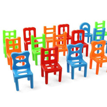Afbeelding in Gallery-weergave laden, Stoelen Stapelen Toren Evenwichtsspel

